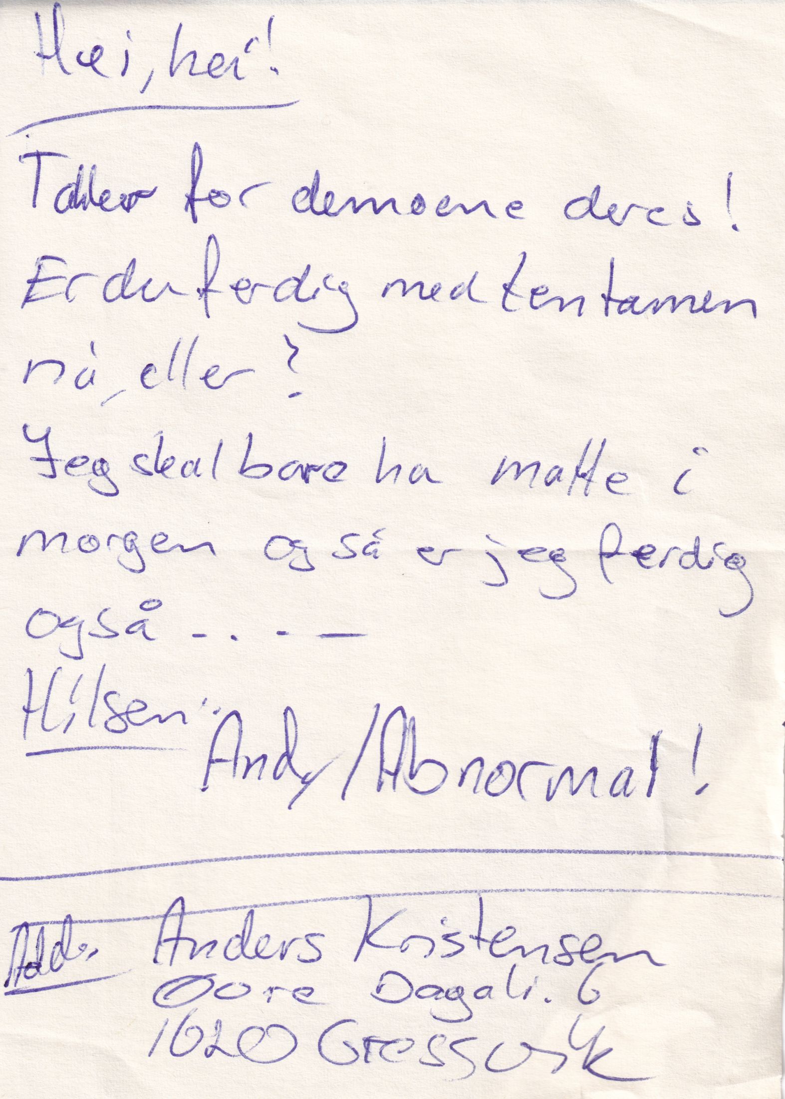 Letter