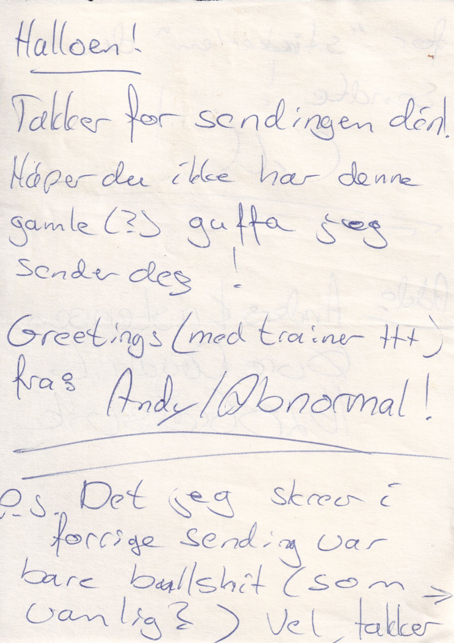 Letter