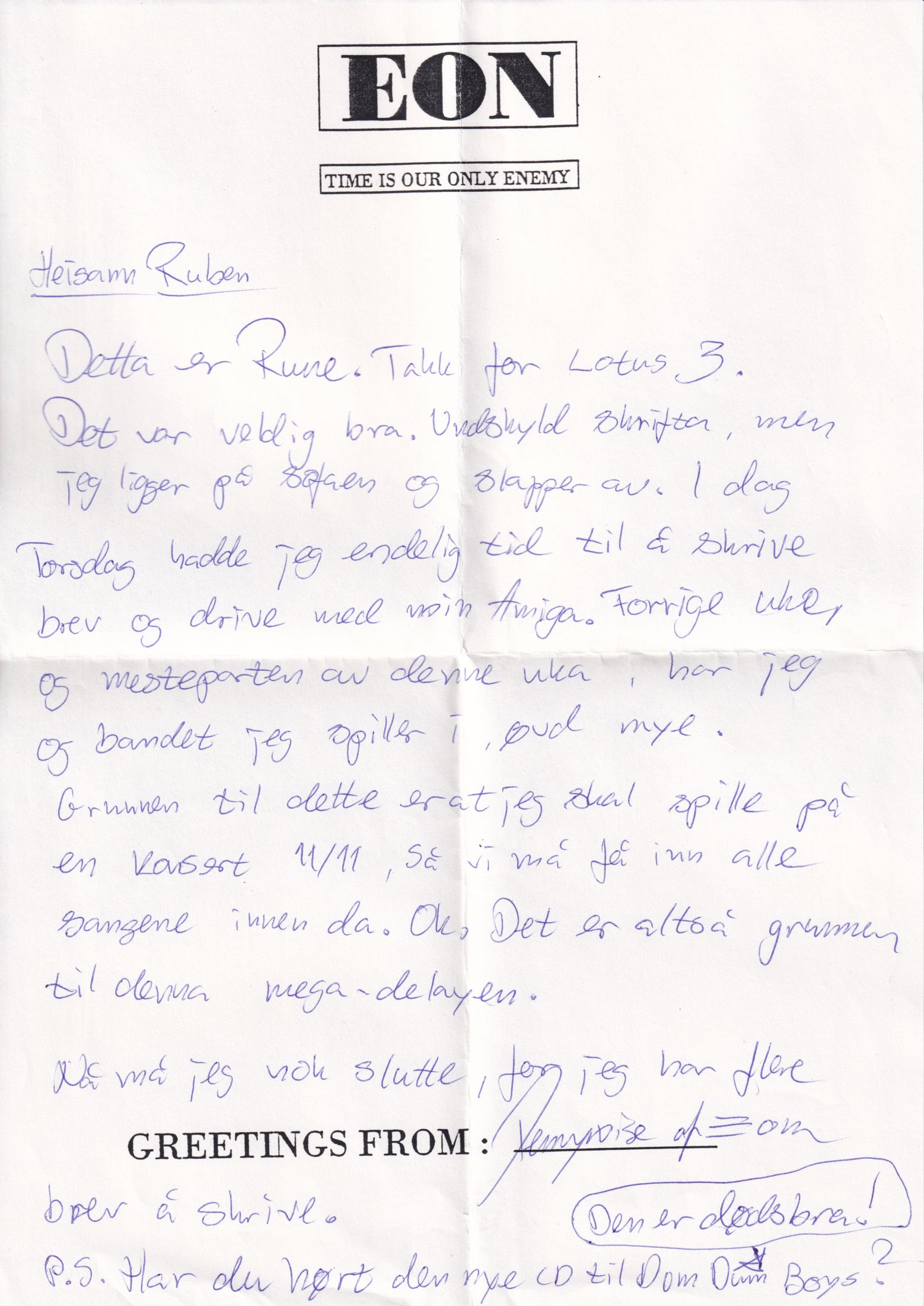 Letter 4