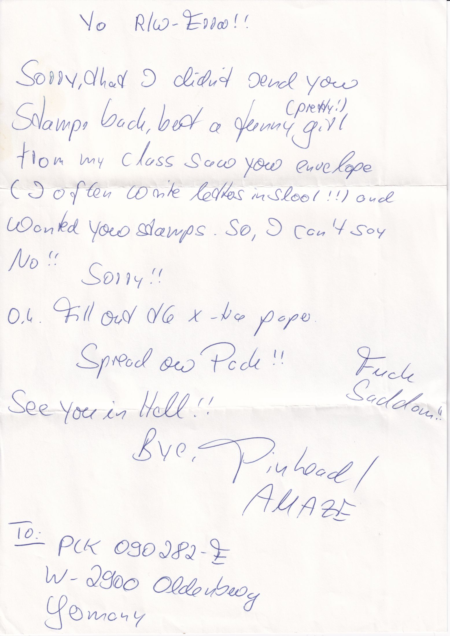Letter 2