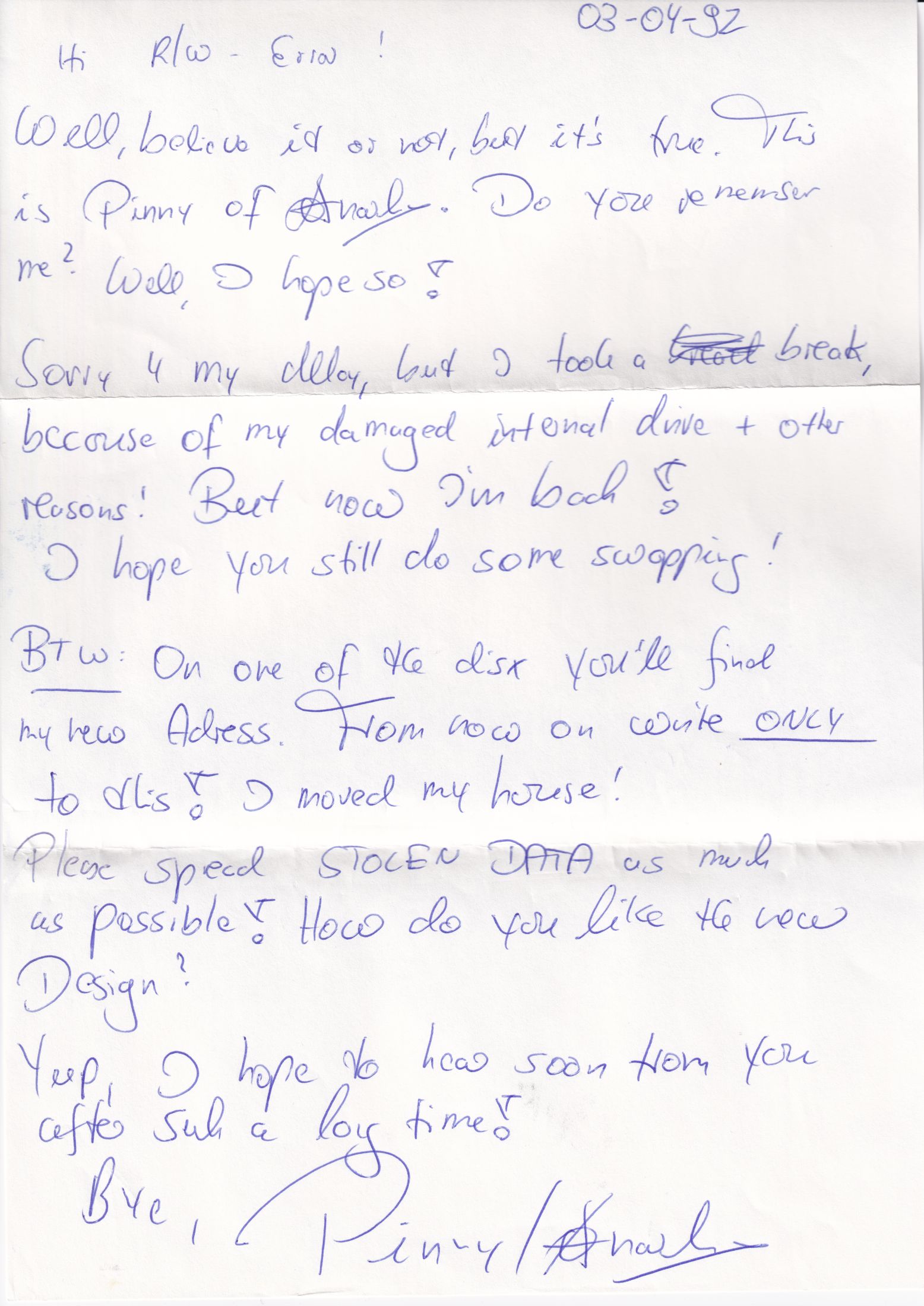 Letter 2